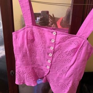 Free People “I want you babe” tank top